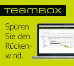 Spüren Sie den Rückenwind mit Teambox.