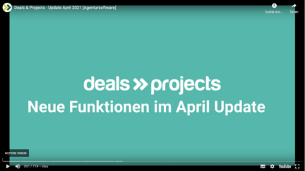 Deals&Projects April Update