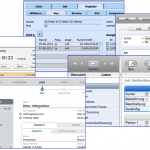 Filemaker Sceens im Agentursoftware-Guide
