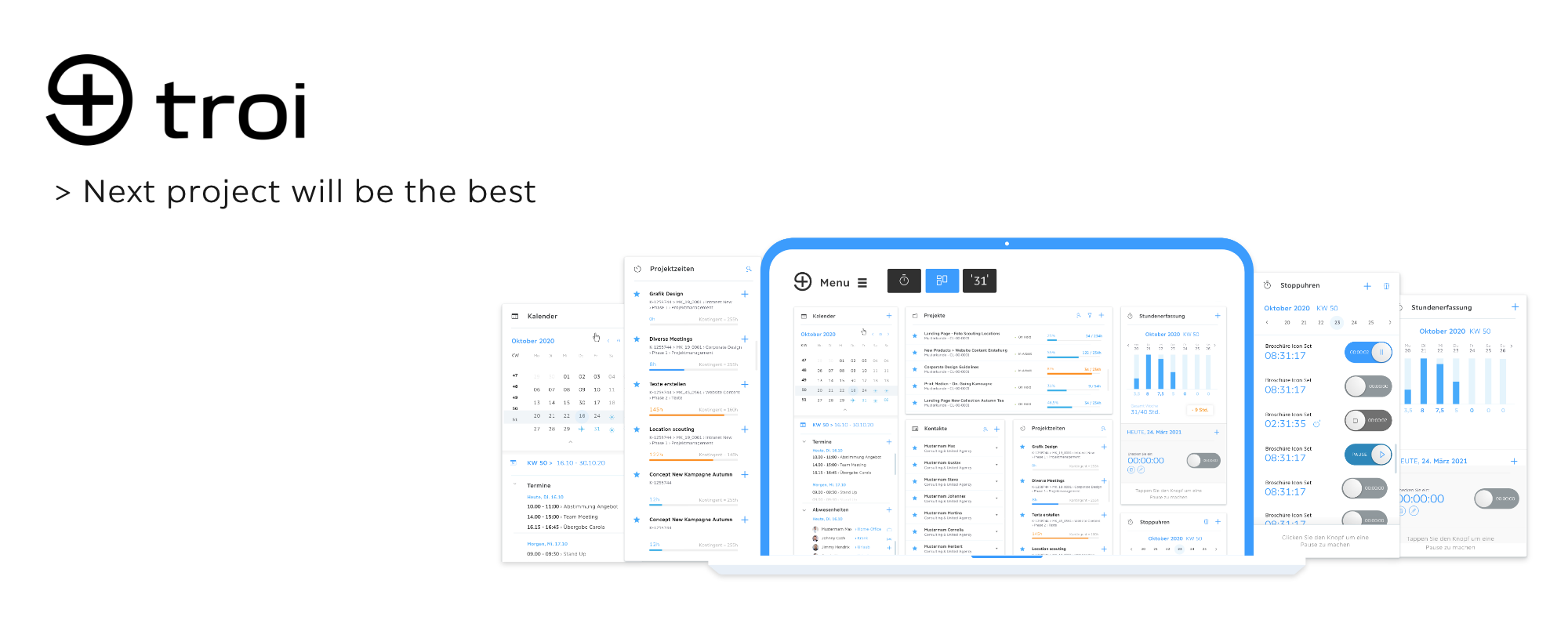 Header Troi im Agentursoftware-Guide