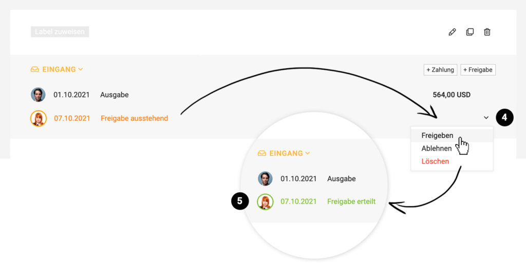 eingangsrechnungen-freigeben.moco im Agentursoftware-Guide