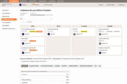 ProSonata – Version 8.5: Kanban-Boards für Aufgaben