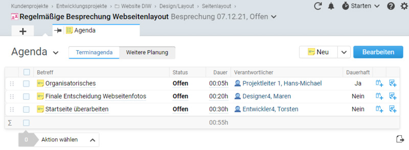 ermin_Agenda_Projektron_im_Agentursoftware-guide