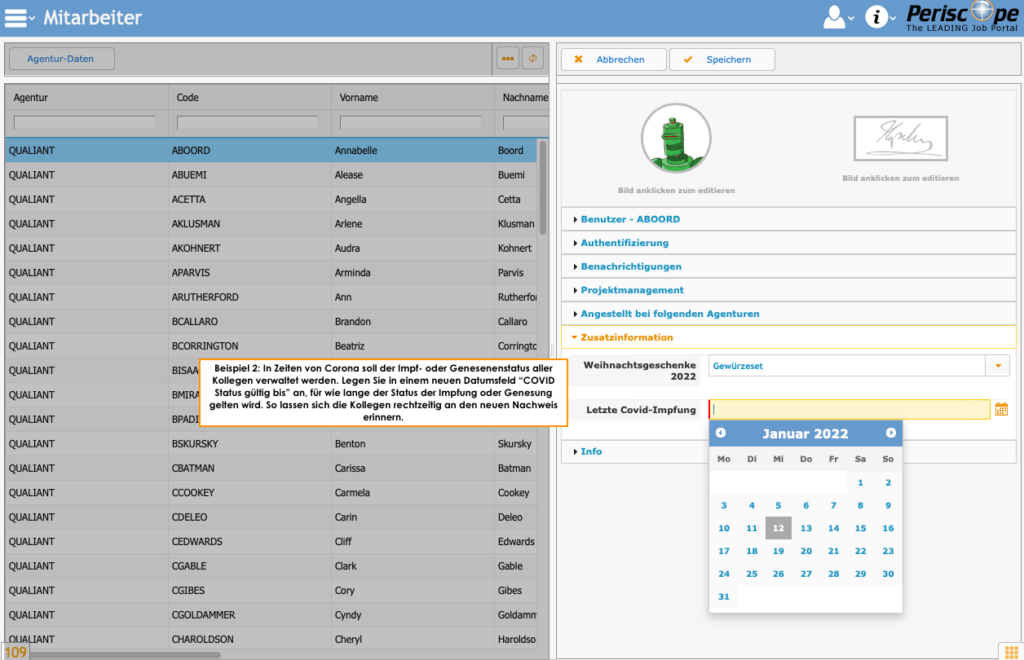 Roadmap Agentursoftware Leading Job 2022
