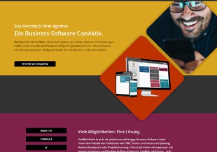 ConAktiv News: Modern und informativ: die neue Webseite von ConAktiv ist online!