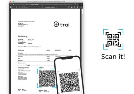 Troi-News: Scan it! Schnell und sicher bezahlen mit QR-Code