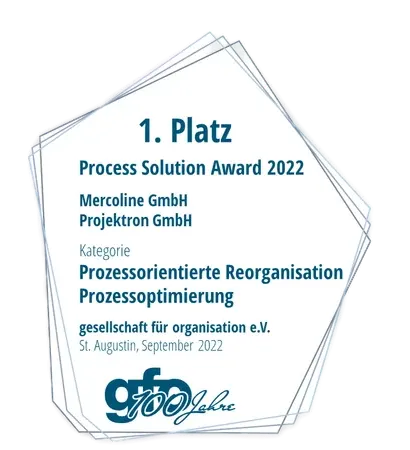 Logo Process Solution Award 2022