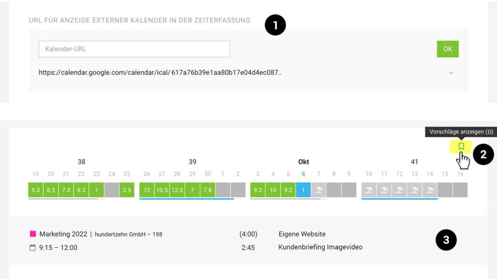 MOCO im Agentursoftware-Guide kalendertermine-zeiterfassung