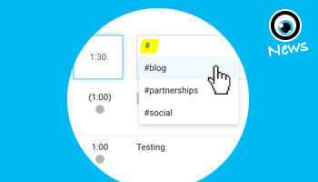 MOCO News: Zeiterfassung – Autovervollständigung für Tags