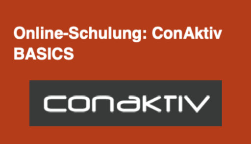 ConAktiv Online-Schulung im Agentursoftware Guide