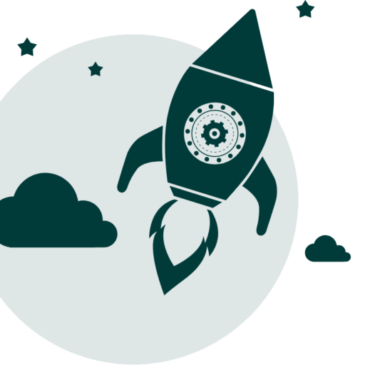 QuoJob Icon Rakete