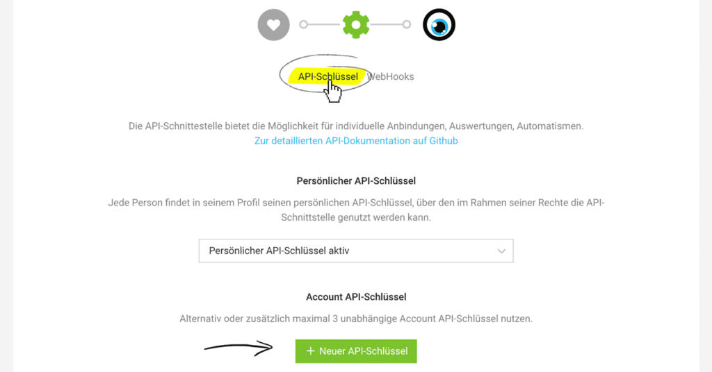 Moco globaler API Schlüssel