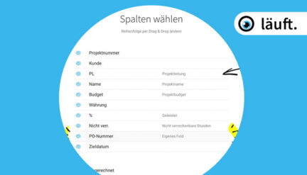 MOCO News: Die individualisierbare Projektliste ist da!