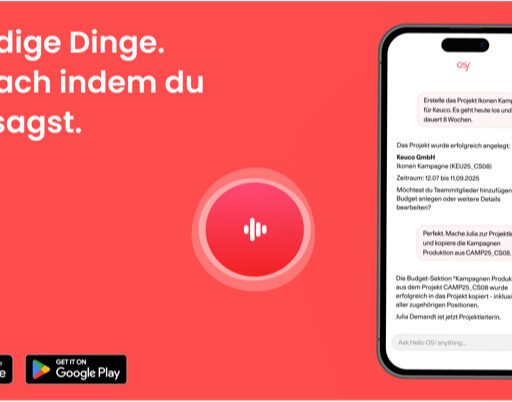 AI-App für die OS/ Agentursoftware