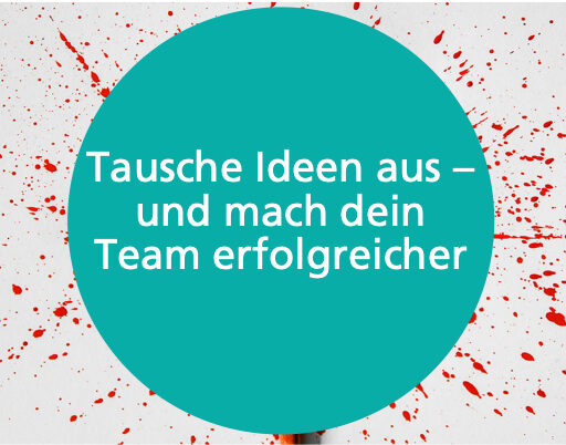 Idee Tausch Tag für mehr Kreativität