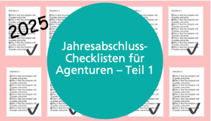 Jahresabschluss-Check für Agenturen – Jahresabschluss mit Agentursoftware 1