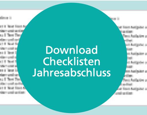 Beitragsbild mit Text Download Checklisten Jahresabschluss
