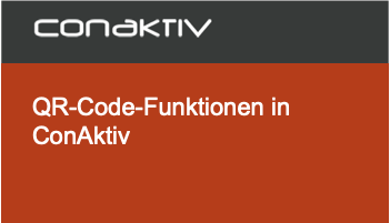 Beitragsbild/Grafik: Conaktiv QR-Code-Funktionen für Agenturen