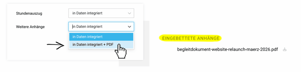 Screenshot e-rechnung-zugferd