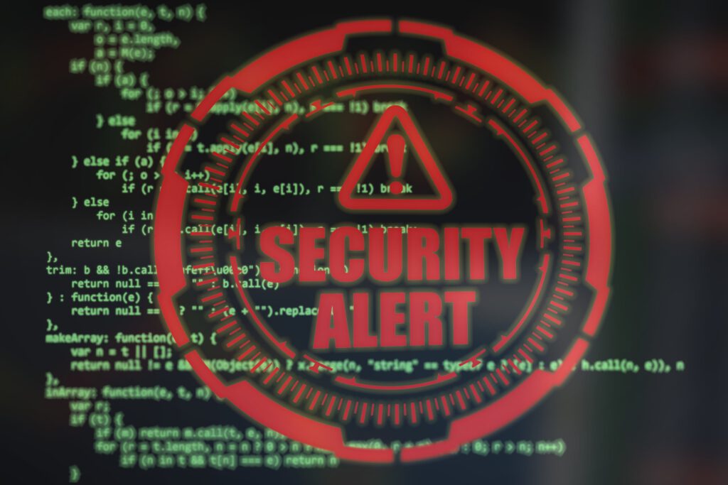 Cyber-Angriffe auf Agenturen: Grafik Security Alert