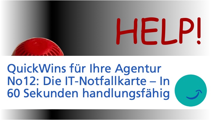 Quickwin 12 Notfallkarte Beitragsbild