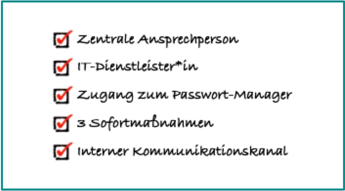 Quickwin 12 Notfallkarte Check