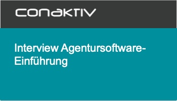 ConAktiv Interview Agentursoftware-Einführung Beitragsgrafik