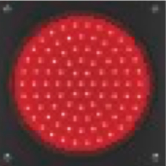 Ampel Licht rot