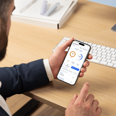 LEADING Job Release 26.8 Screenshot Mobile Timesheet App